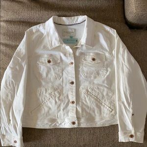 Anthropology Pilcro Classic Denim Jacket 3X Plus